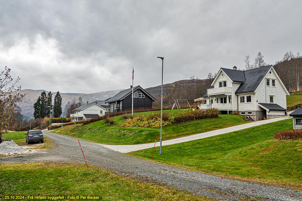 Frå Hirtelid byggjefelt