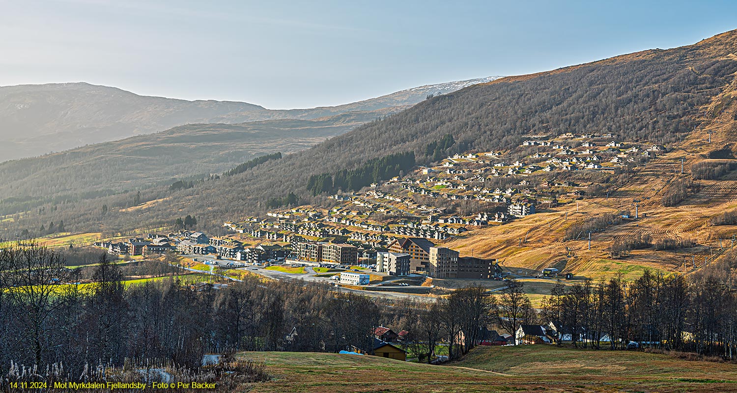 Mot Myrkdalen Fjellandsby