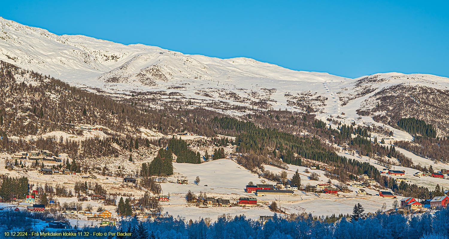 Frå Myrkdalen klokka 11.32
